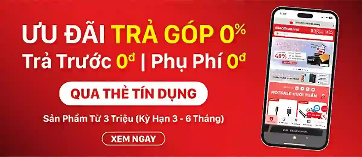 Back to School 2026 - Trả góp 0%