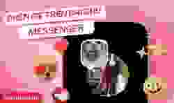 Cách chèn Gif trên ghi chú Messenger