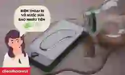 Sửa điện thoại bị vô nước bao nhiêu tiền