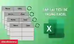 Cách lặp lại tiêu đề trong Excel cực đơn giản