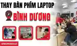 Thay bàn phím laptop Bình Dương
