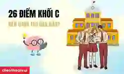 26 điểm khối C01 nên chọn trường nào