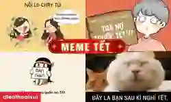 1.000+ meme Tết 2026 xuân Bính Ngọ hài hước, vui nhộn