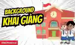 Background khai giảng