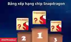 [Cập nhật 2024] Bảng xếp hạng chip Snapdragon mới nhất