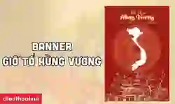 1.000+ banner Giỗ tổ Hùng Vương 2025 đẹp, Full HD, miễn phí
