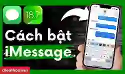 Cách bật iMessage trên iOS 18.7