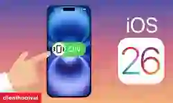 Cách bật chế độ rung trên iPhone iOS 26