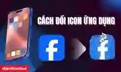Cách đổi icon ứng dụng thành ảnh tự vẽ trên iPhone, Android