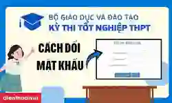 Cách đổi mật khẩu trên thisinh.thithptquocgia.edu.vn 2026