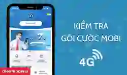 Cách kiểm tra gói cước MobiFone