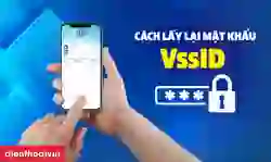 Cách lấy lại mật khẩu VssID bằng số điện thoại, SMS
