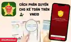 Cách phân quyền cho kế toán trên VNeID cho doanh nghiệp