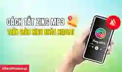 Cách tắt Zing MP3 trên màn hình khóa Xiaomi