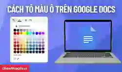 Cách tô màu ô trong Google Docs đơn giản