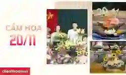 99+ mẫu cắm hoa 20/11 độc đáo, đẹp, ý nghĩa 2025