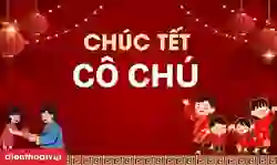 Chúc tết cô chú