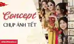 Concept chụp ảnh tết