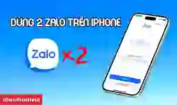 Dùng 2 Zalo trên iPhone đơn giản, hiệu quả