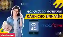 21 gói cước 3G Mobifone dành cho sinh viên rẻ nhất