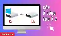 Gộp ổ cứng vào ổ C