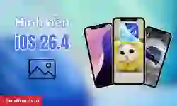 100+ Hình nền iOS 26.4 sắc nét, Full HD, miễn phí