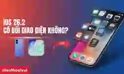 iOS 26.2 có thay đổi giao diện không?