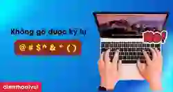 Không gõ được ký tự @ # $ ^ & * ( ) trên MacBook Air