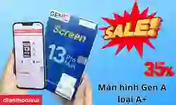Khuyến mãi đến 35% thay màn hình GENA loại A+ cho iPhone
