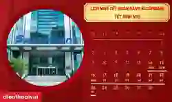Lịch nghỉ Tết ngân hàng Sacombank 2026 Bính Ngọ chi tiết