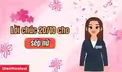 Lời chúc 20/10