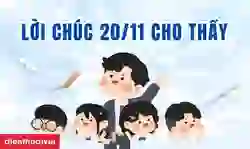 Lời chúc 20 11 cho thầy giáo chủ nhiệm, thầy hiệu trưởng