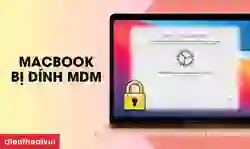 Dấu hiệu nhận biết MacBook bị dính MDM và cách xử lý