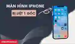Màn hình iphone bị liệt 1 góc