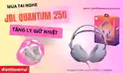 MUA TAI NGHE JBL QUANTUM 250 – TẶNG  LY GIỮ NHIỆT CAO CẤP