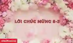 Tổng hợp 40+ những lời chúc mừng 8/3 hay và ý nghĩa