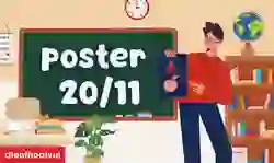 99+ mẫu poster 20/11 đẹp nhất tri ân thầy cô %%currentyear%%