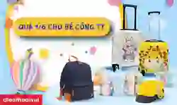 17 quà 1/6 cho bé công ty 2026 từ Công Đoàn thiết thực nhất
