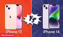 So sánh iPhone 14 và 13