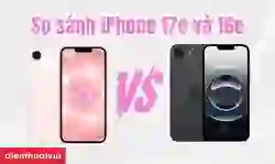 So sánh iPhone 17e và 16e chi tiết