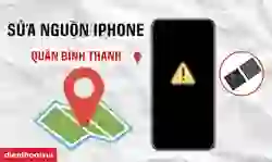 Sửa nguồn iPhone quận Bình Thạnh lấy ngay
