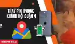 Thay pin iPhone Khánh Hội Quận 4