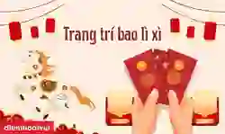 199+ mẫu vẽ trang trí bao lì xì Tết 2026 Bính Ngọ đơn giản, đẹp