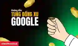 Tung đồng xu trên Google