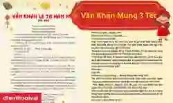 Văn khấn mùng 3 Tết 2026 Bính Ngọ đầy đủ, chi tiết