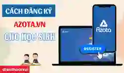 Azota.vn đăng ký cho học sinh