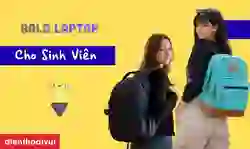 Balo sinh viên đựng laptop