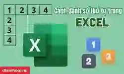 Cách đánh số thứ tự trong Excel