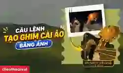 Câu lệnh tạo ghim cài áo bằng ảnh, tạo magnet bằng hình