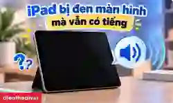 iPad bị đen màn hình mà vẫn có tiếng: Cách xử lý hiệu quả